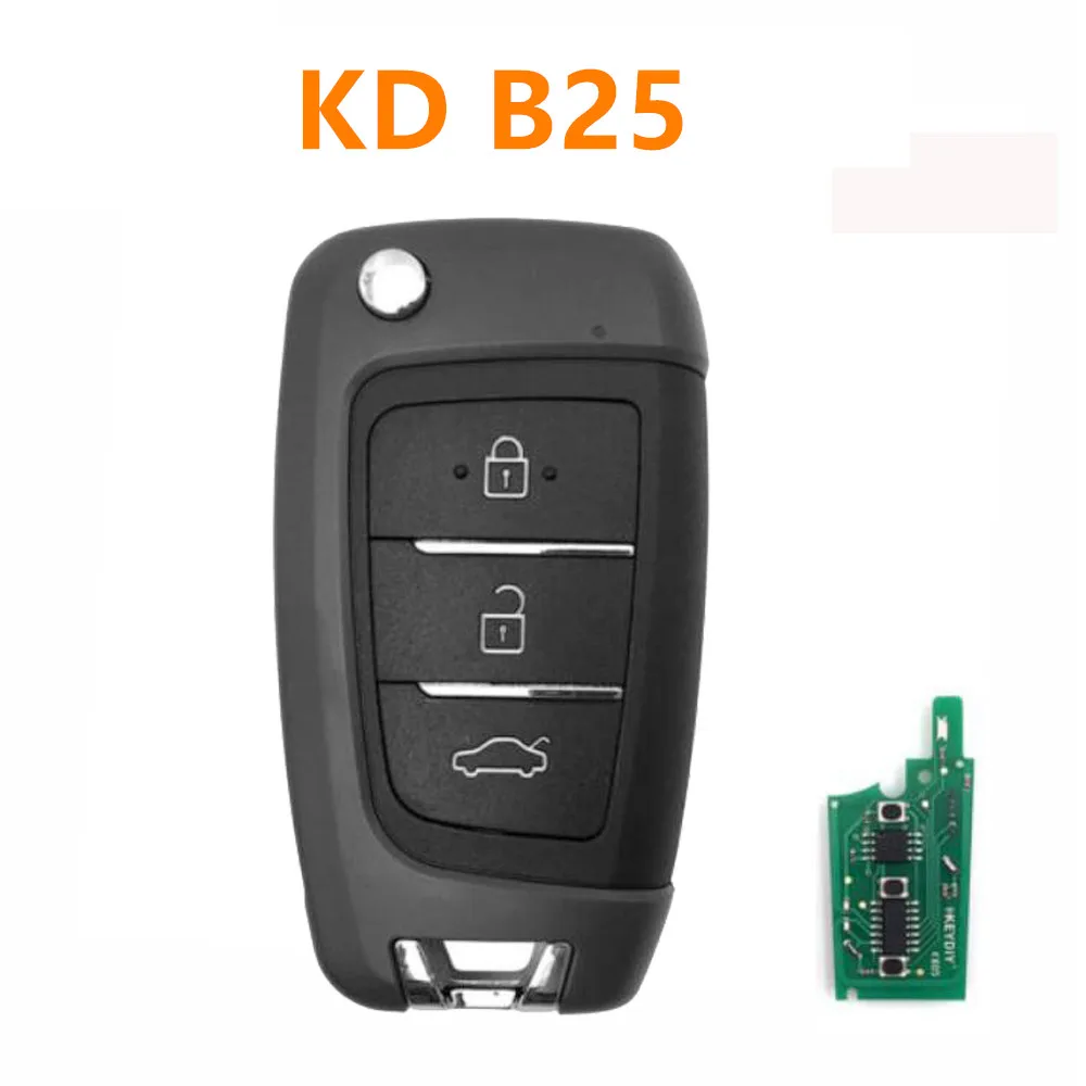 KD B25 Универсальный автомобильный Дистанционный ключ с 3 Кнопками KEYDIY Remote Keys для KD300 и KD900 URG200 Для производства любой модели пульта дистанционного управления для Keidiy Изображение 0