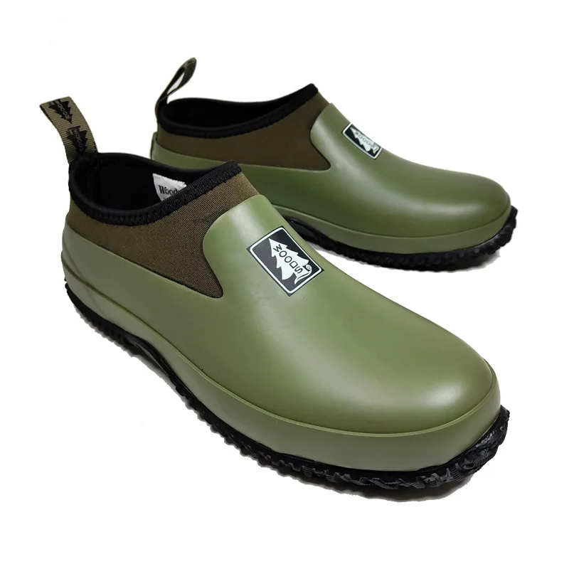 Сапоги на резиновой подошве, непромокаемые ботинки, весенне-летняя обувь для рыбалки, Рыболовные снасти, нескользящие водонепроницаемые ботинки Изображение 2