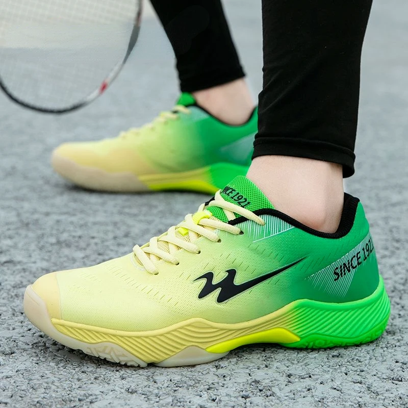 Лидер продаж 2023 года, Женская обувь для бадминтона, Дышащая теннисная обувь, Мужская Противоскользящая спортивная обувь для пар, брендовая спортивная обувь для бадминтона Изображение 2