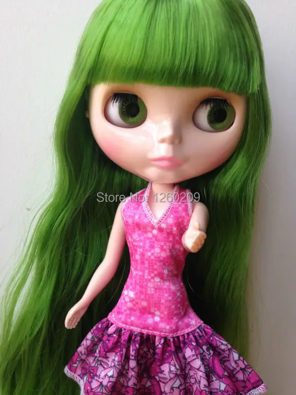 Продается новая кукла Arrvial Neo Blyth с зелеными волосами (подходит для Blyth, BJD) (S15042215) Изображение 3