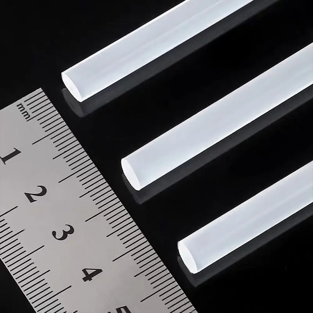 20 Штук Термоплавкого Клея Прозрачный 7 мм Клей-карандаш Силиконовый Высокой Вязкости, Усиливающий липкость Изображение 3