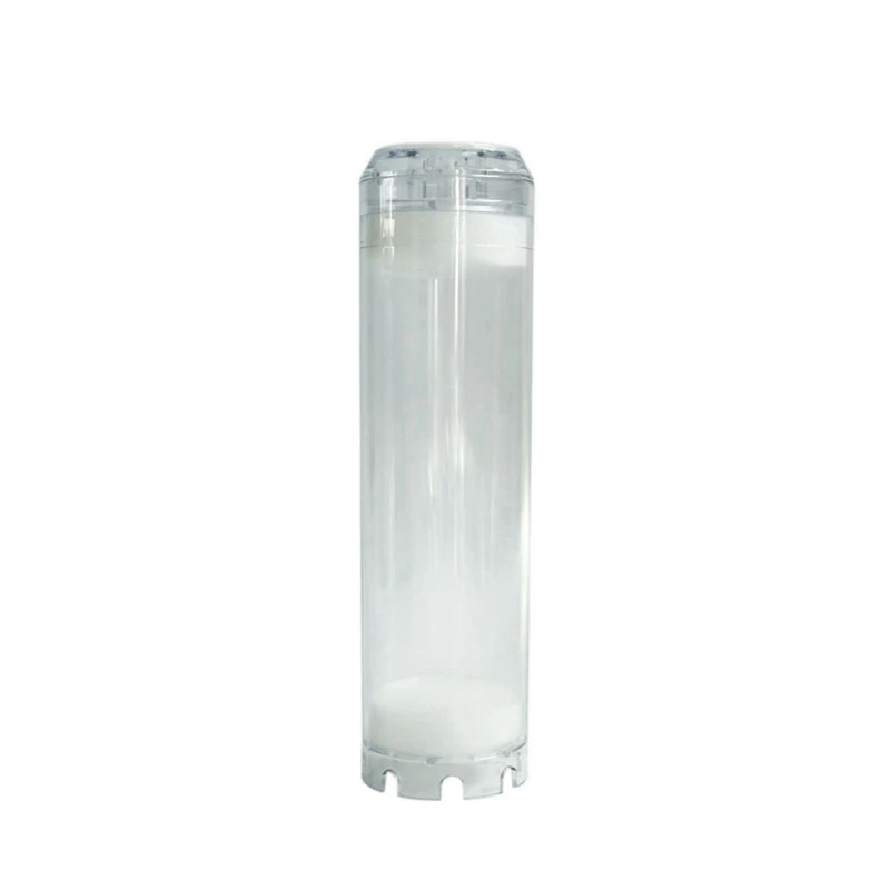 4шт 10-дюймовый Многоразовый Пустой прозрачный картридж Корпус фильтра для воды Различные носители многоразового использования Изображение 3