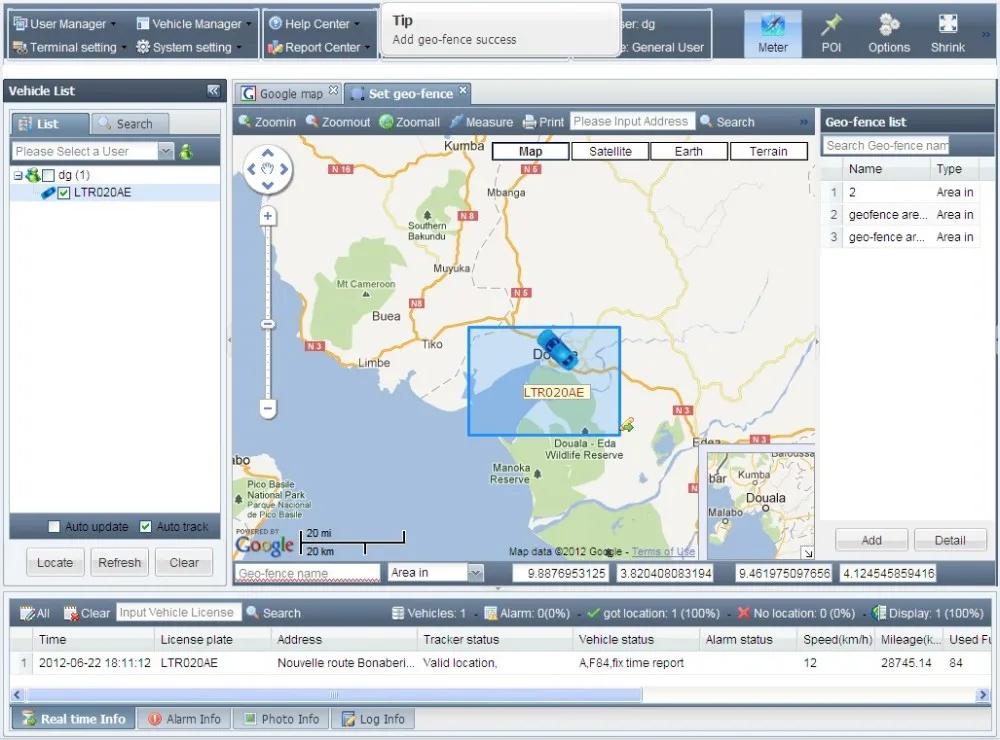 веб-программное обеспечение для отслеживания GPS gprs/платформа для трекера GV300 GV55 GV200 GV65 GS100 Изображение 4