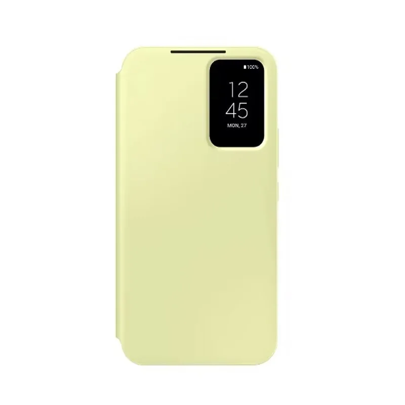 Официальный чехол-бумажник Samsung Galaxy A54 5G Smart View с функцией интеллектуального режима сна и Бодрствования, Откидывающаяся крышка с Окошком и чипом Для A 54 5G EF-ZA546 Изображение 4